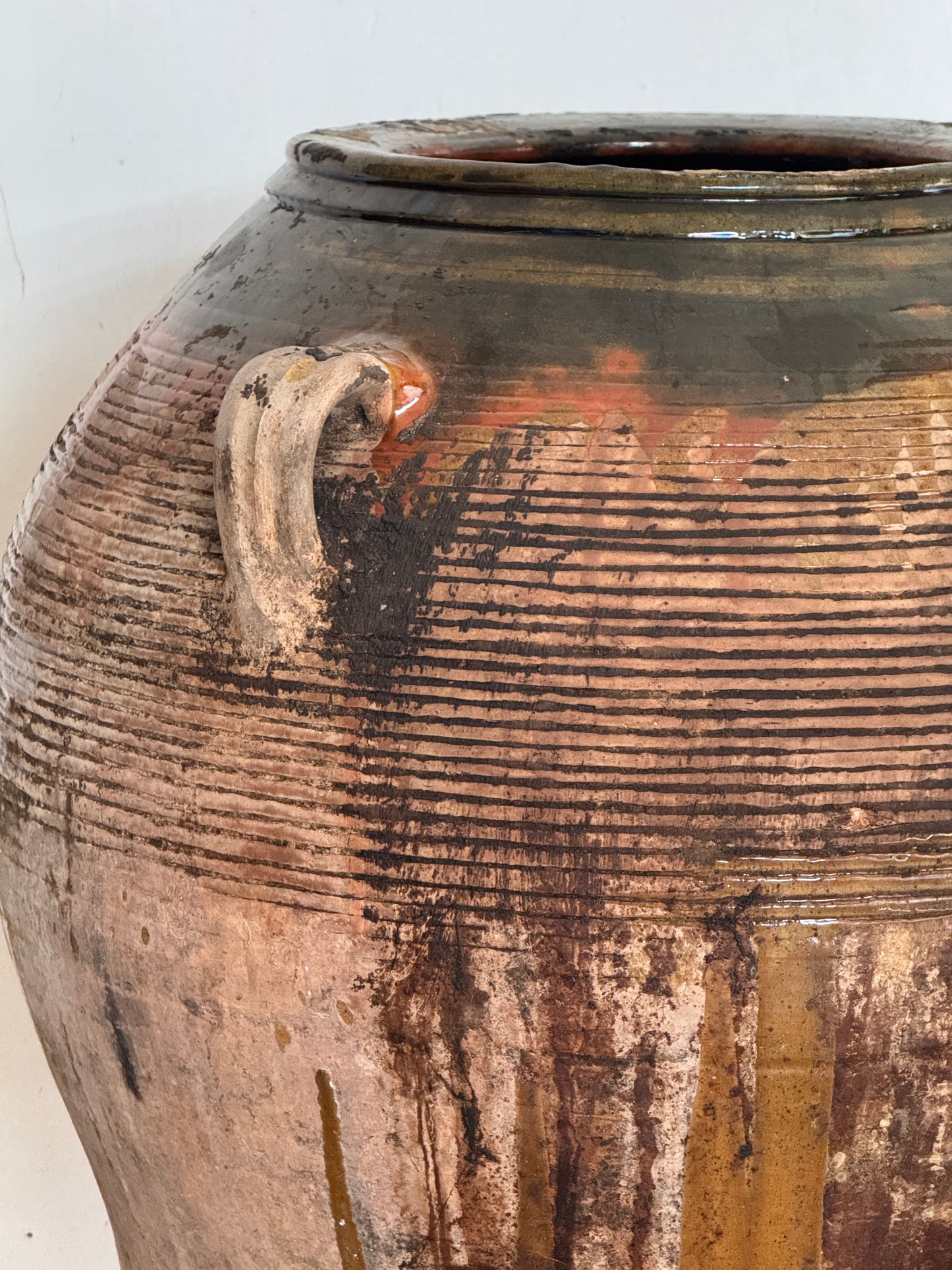 TERRACOTTA OIL JAR, 19TH-20TH CENTURY, 75cm high
