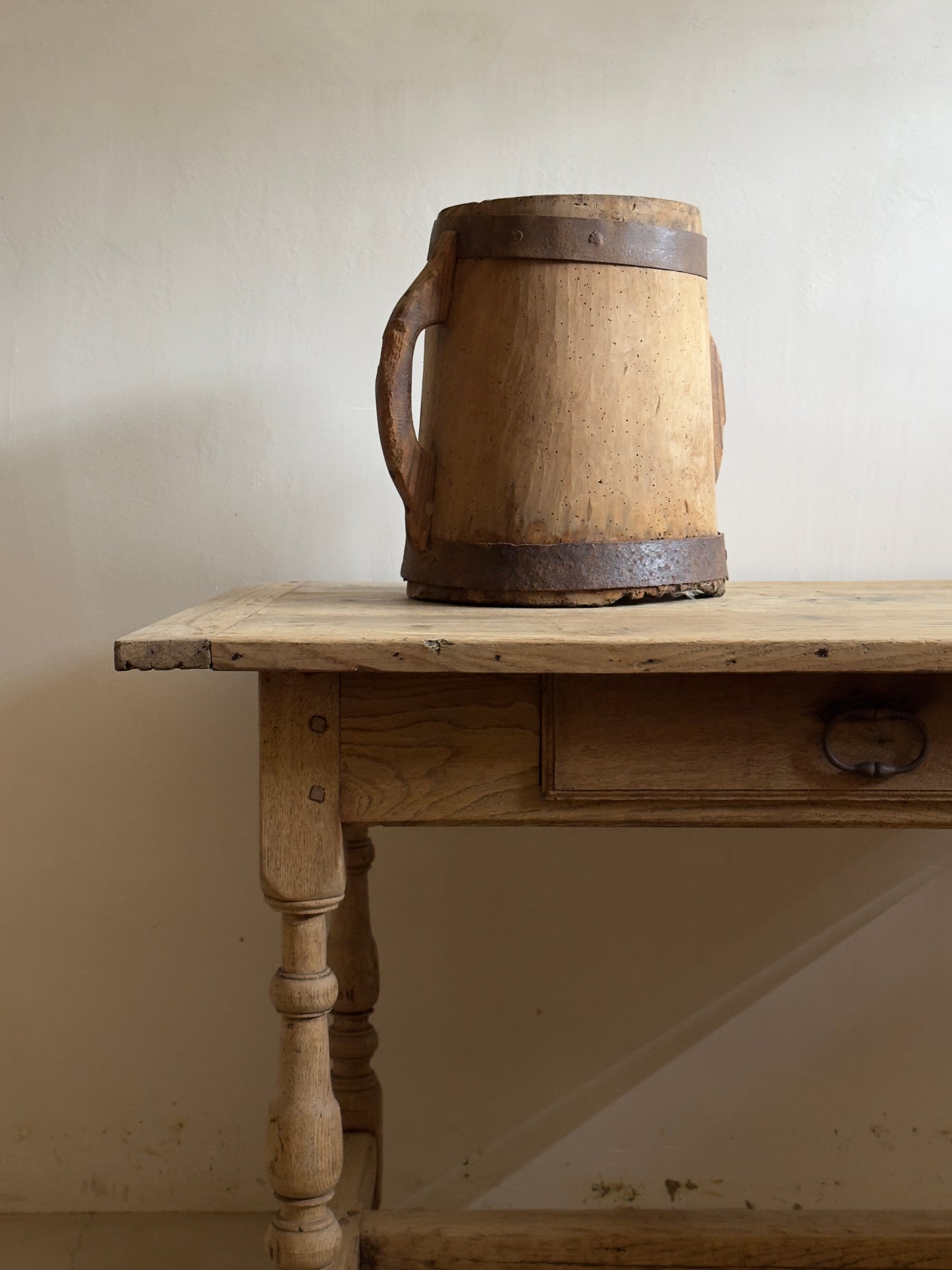 Cubo medidor de grano Siglo XIX-XX